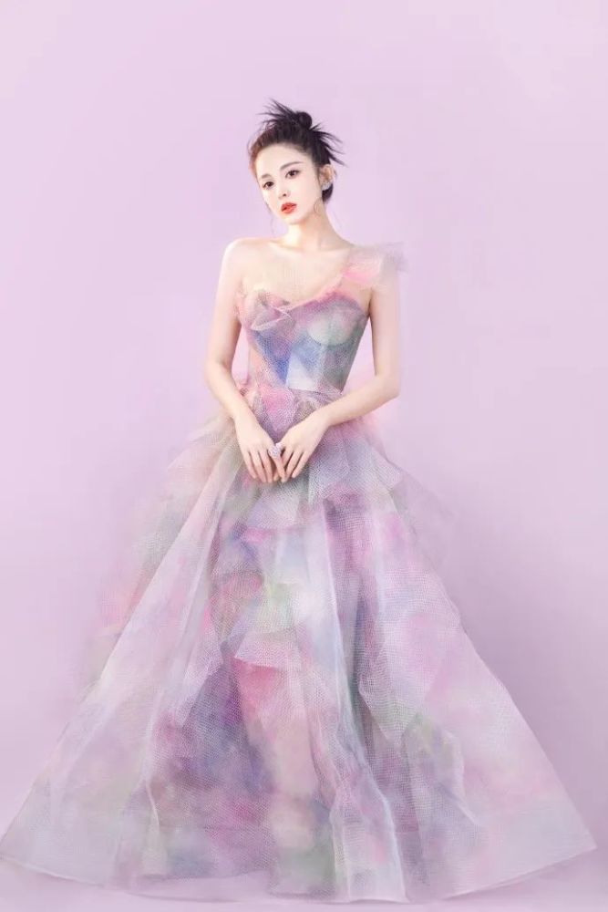 古力娜扎,娜扎,纱裙,礼服,造型
