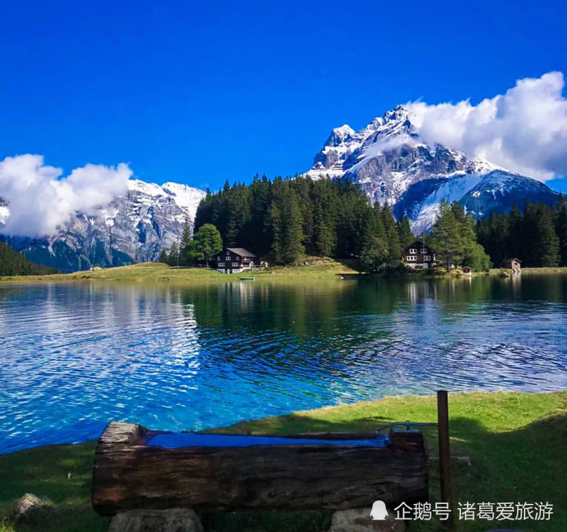 小众湖泊无人知,瑞士隐藏的"九寨沟"版美丽湖景