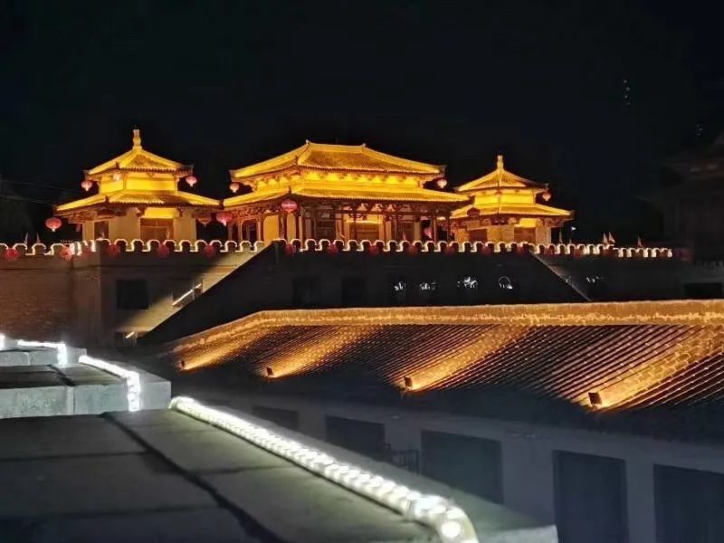 蓦然回首,人间最美夜景在春秋晋国城