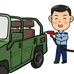 握好方向盘,又帅又萌的汽车兵送来一套表情包!