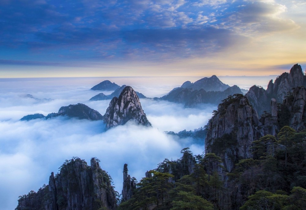 世界顶级景区,黄山,黄山迎客松,黄山风景区,中国黄山