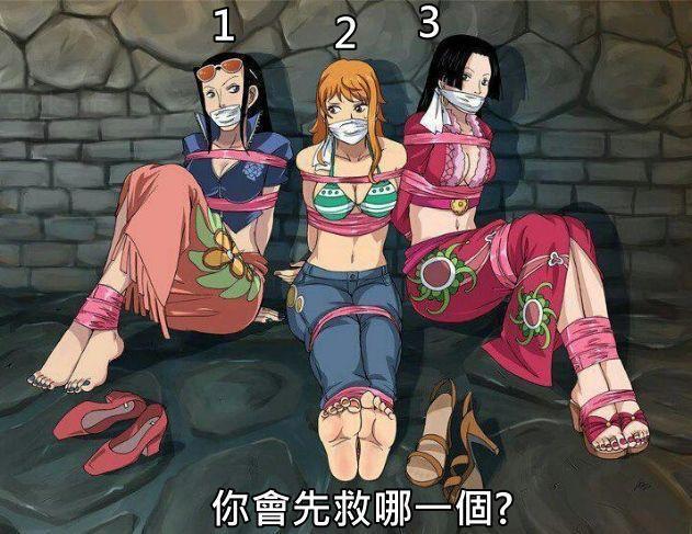 再加上海贼女帝汉库克这个世界第一大美女,和路飞有关的美女还真是多.