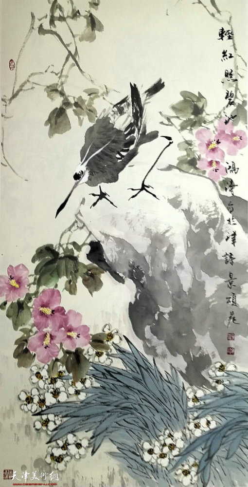 超然出尘——天津著名画家翟鸿涛的花鸟世界