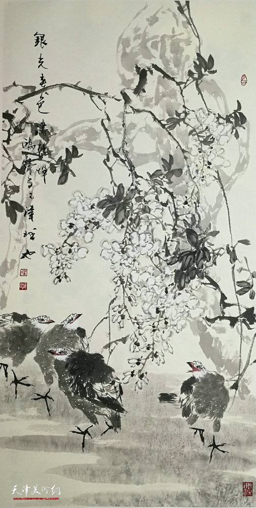 超然出尘——天津著名画家翟鸿涛的花鸟世界