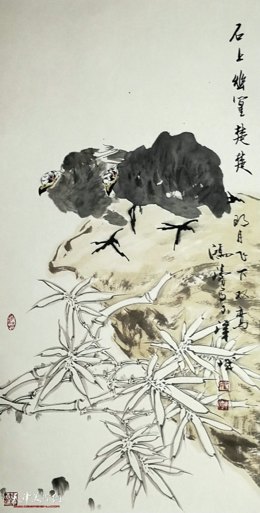 超然出尘——天津著名画家翟鸿涛的花鸟世界