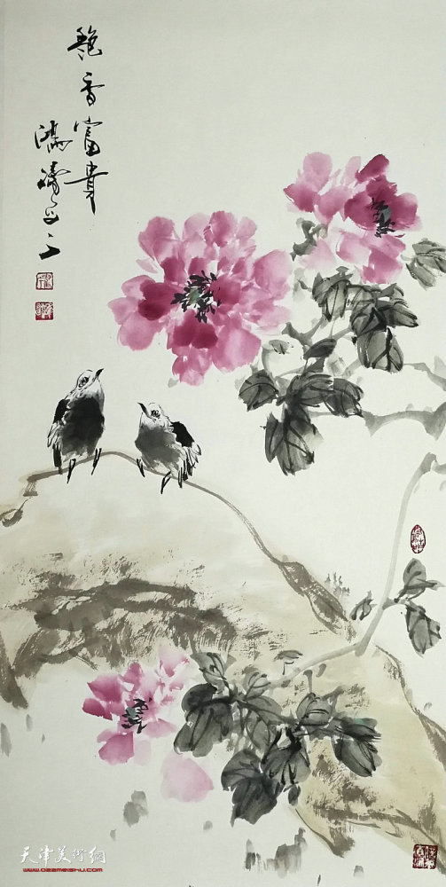 超然出尘——天津著名画家翟鸿涛的花鸟世界