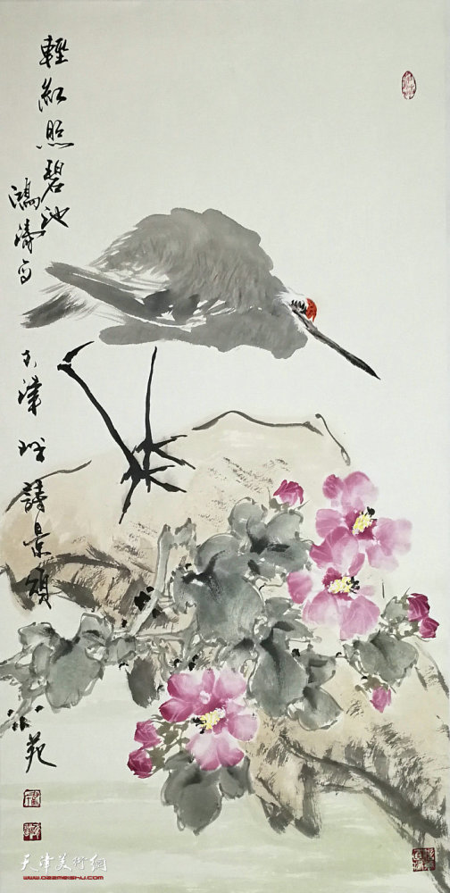 超然出尘——天津著名画家翟鸿涛的花鸟世界