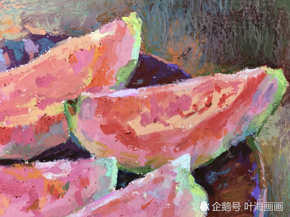 油画棒手绘静物写生之芭乐详细步骤讲解