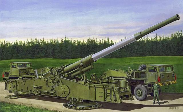 冷战魔炮,被誉为火炮中的王者,冷战中的m65核子加农炮