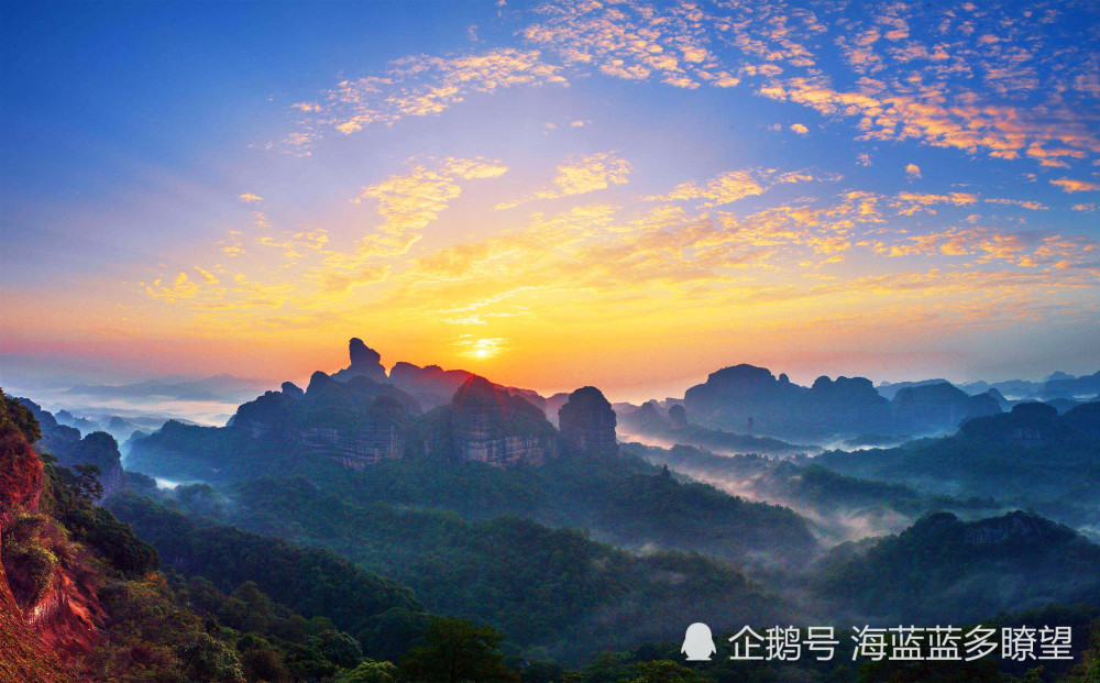 世界地质公园丹霞山,造就阳元石等地质奇观,广州高铁一小时可达
