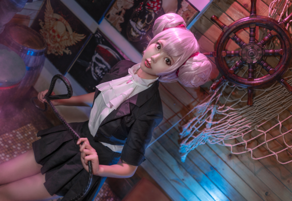 王者cos:拿着皮鞭的小乔,是要去找谁玩呢