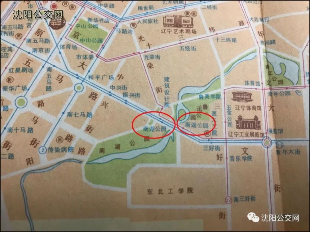 南湖公园,沈阳,地图