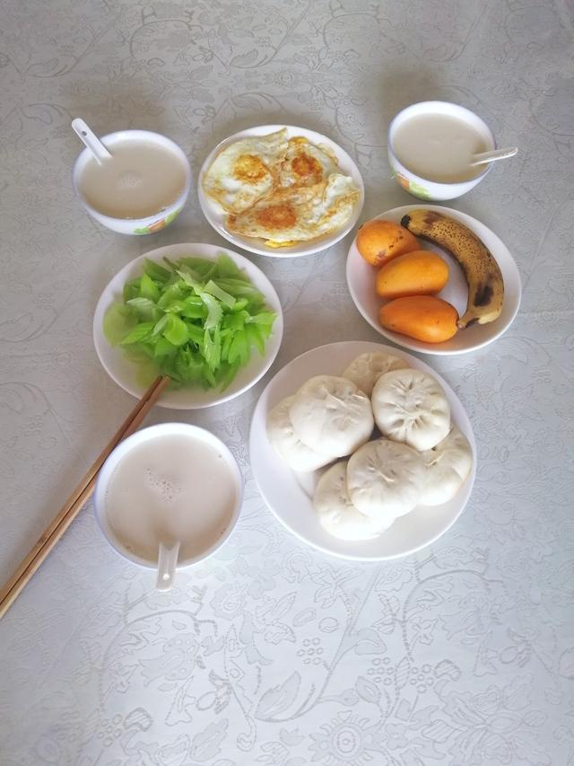 一周早餐不重复,丰盛的五天早餐,上班族丰盛早餐