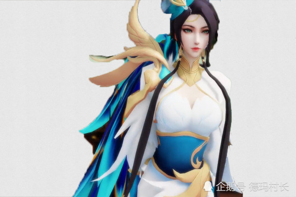 3d下的虞姬脸部特写,加勒比小姐帅气,霸王别姬发型是亮点