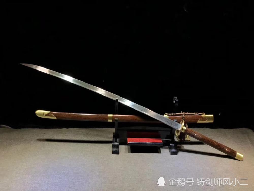 倭刀克星加长百炼钢系列手工包铜-明制戚家刀