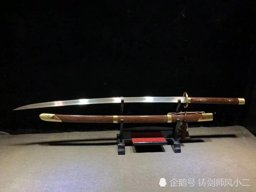 倭刀克星加长百炼钢系列手工包铜-明制戚家刀
