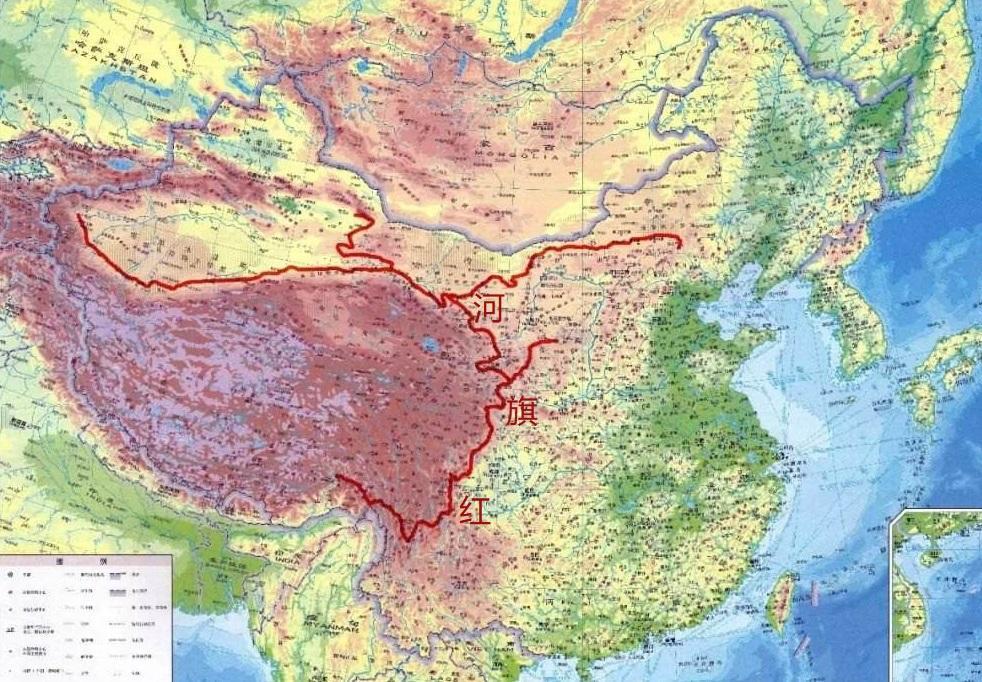 "红旗河"调水工程如能实现,将改善华北和西北地区的水