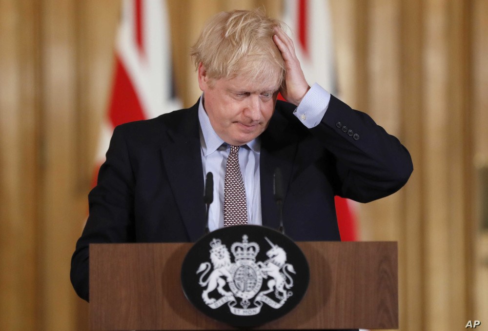 英国首相约翰逊连续缺席8场简报会,健康状况引起各界担忧