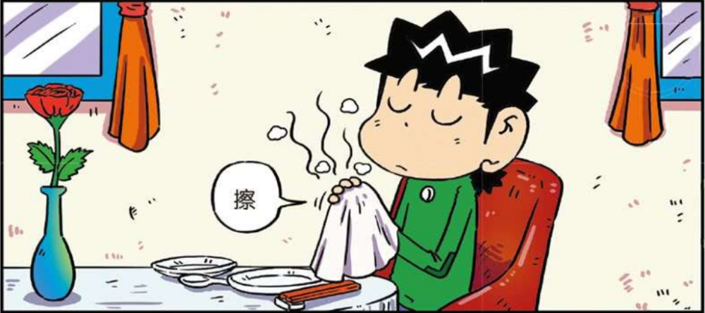 校园趣事:呆头平生第一次吃