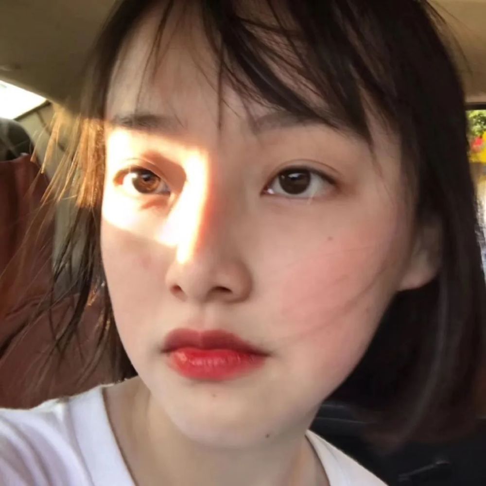 朋友圈,女生头像