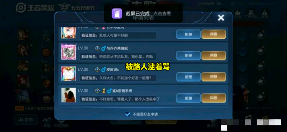 王者荣耀,游戏id,好友申请,手游