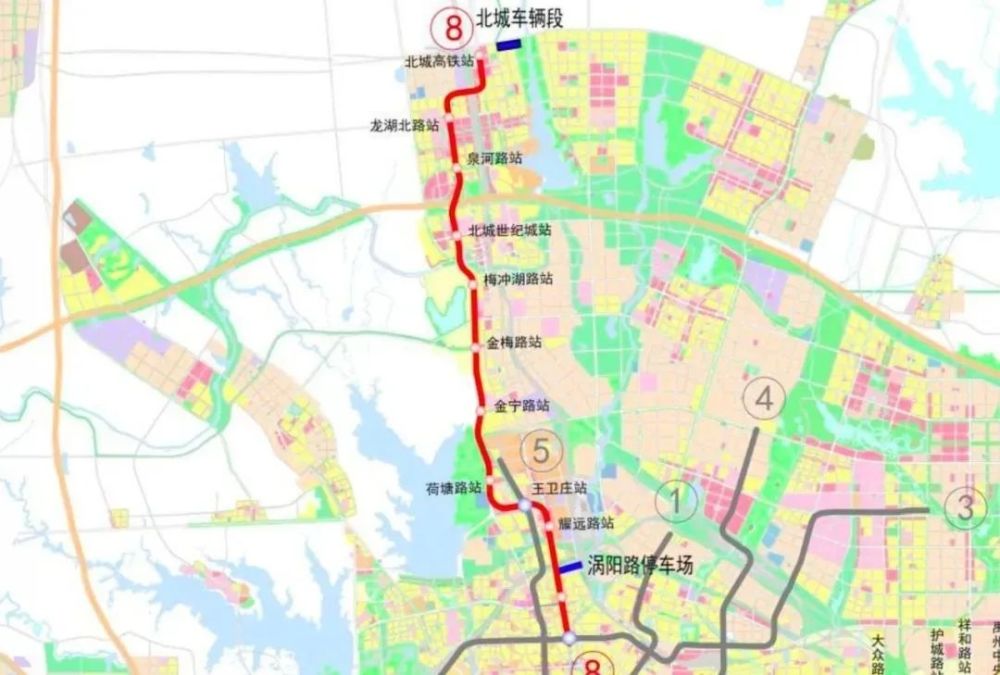 合肥市轨道交通建设办公室:s1号线在合淮路,四里河路,青阳路等路段