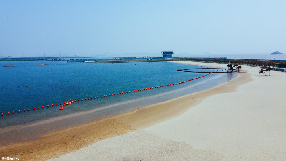 宁波周边游,解锁水清沙白的沙滩公园和风景优美的风车