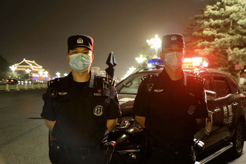 北京警方高等级勤务 护"五一"小长假社会安全稳定