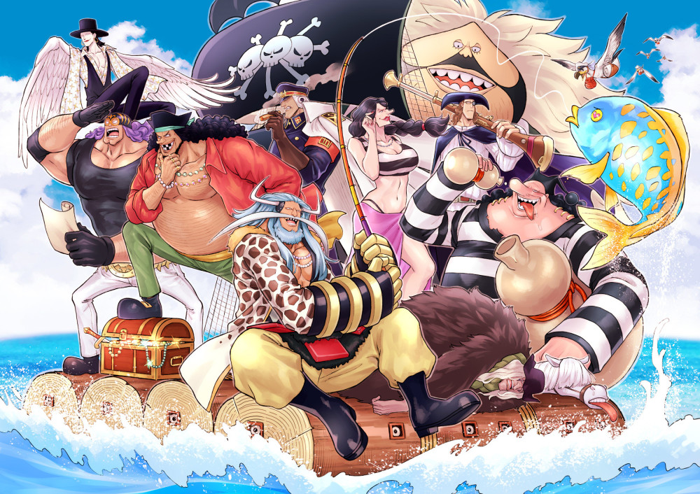 海贼王:当你穿越到海贼世界,会加入哪位四皇的海贼团呢