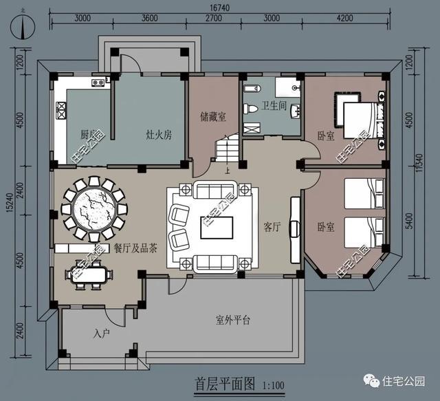 50套二层别墅户型,农村建房实用大全