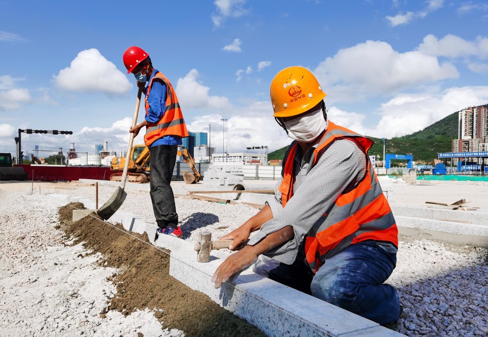 深圳:前海市政工程加紧复工复产