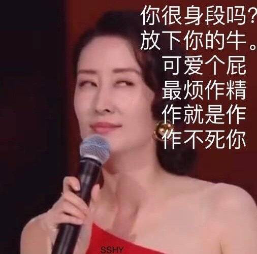 敏涛姐的表情包!天呐!好美!