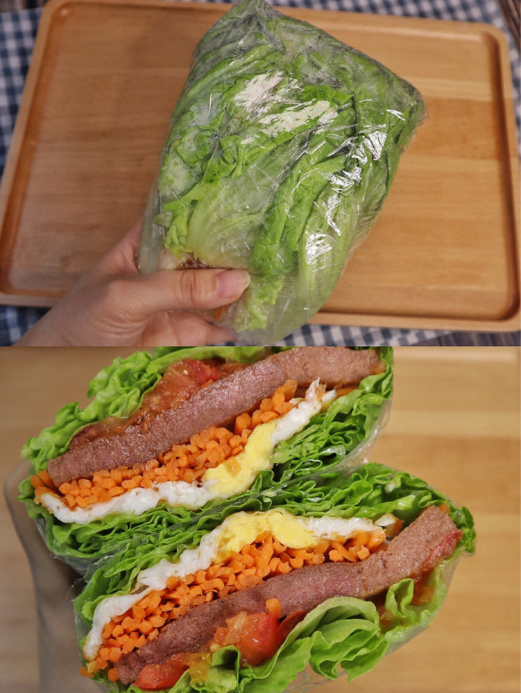 关晓彤同款蔬菜三明治,能吃饱还不长胖