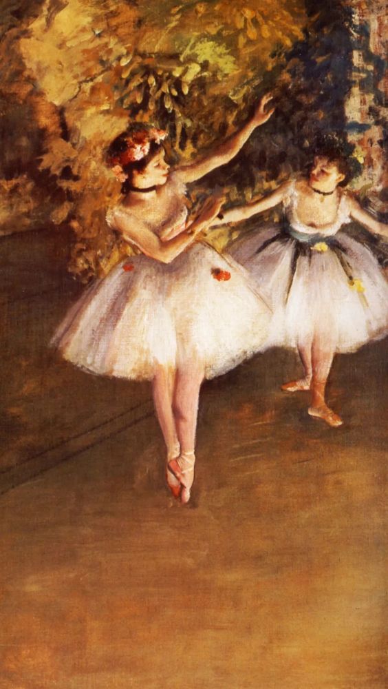 油画 德加edgar degas