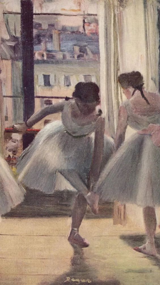 油画 德加edgar degas