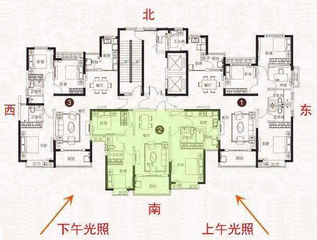 户型图,户型,塔楼,平面图