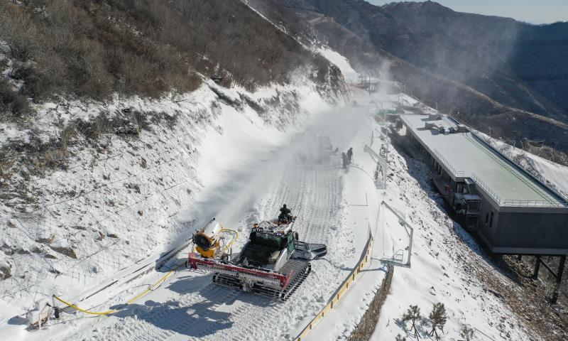 国家高山滑雪中心,国家雪车雪橇中心,延庆,冬奥村,小海坨山