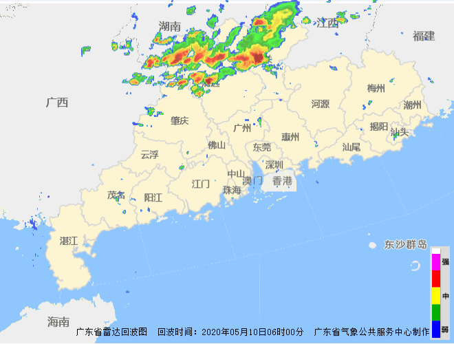 三张动图感受雷雨是怎样一步步攻占我大广东的