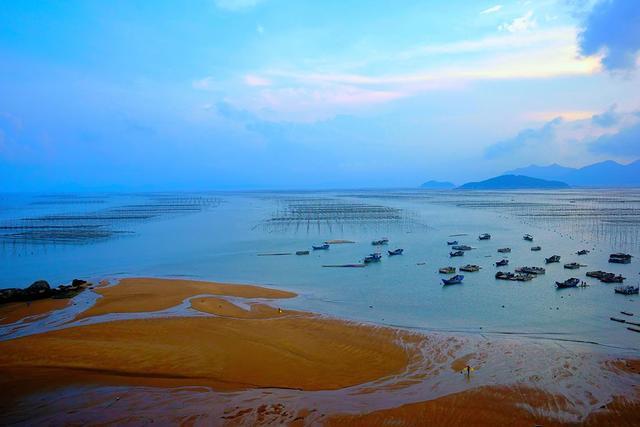 被誉为中国最美的滩涂,福建宁德的霞浦县,风情万种犹如美丽油画