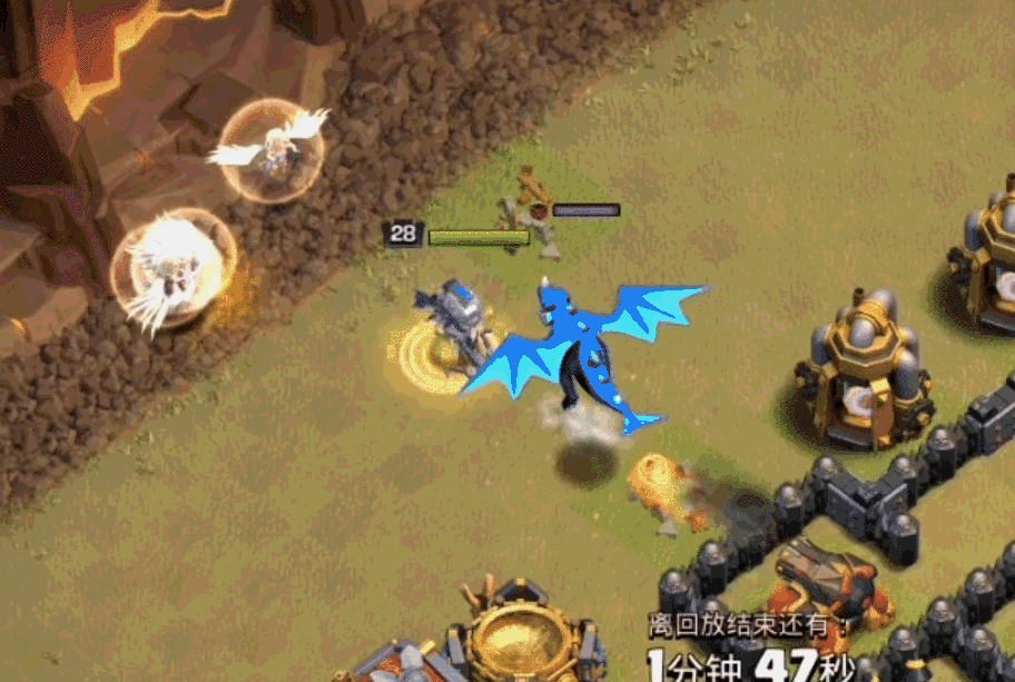 部落冲突:首领尚未知道,一个冰冻法术,便潜藏了时停,重置技能