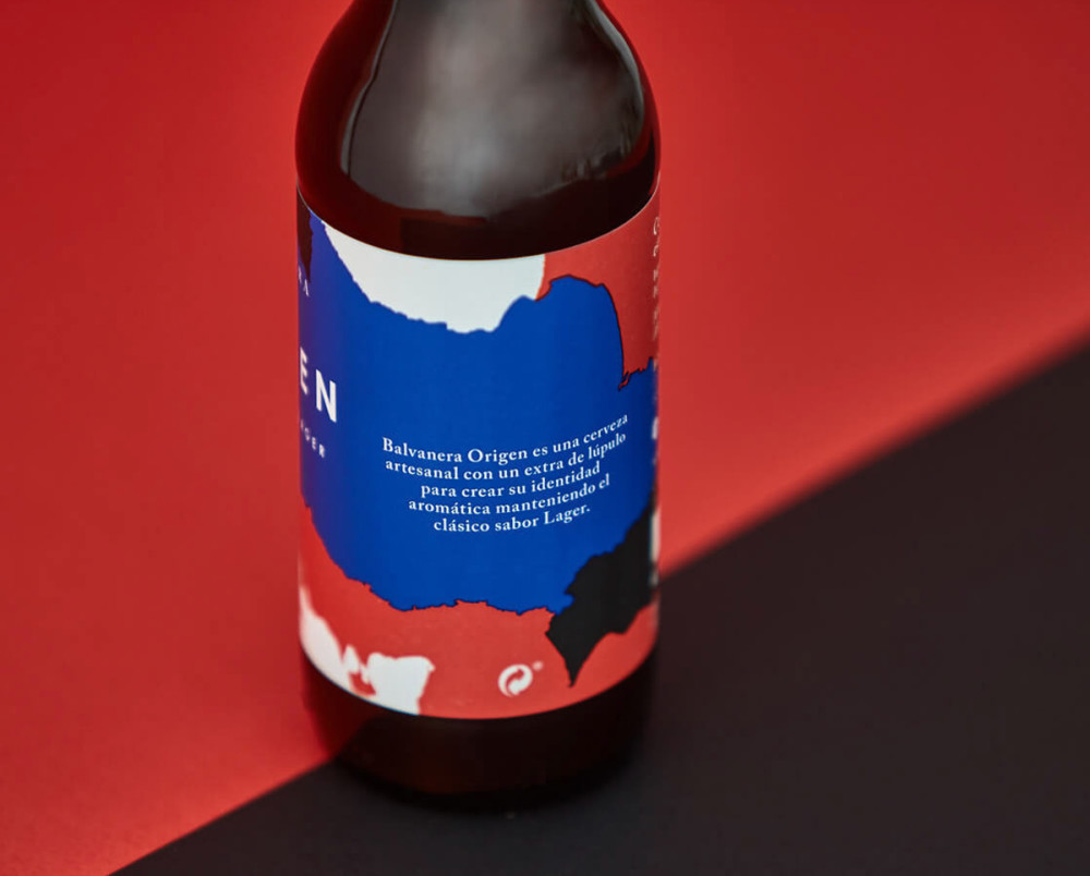 红蓝搭配!啤酒包装设计