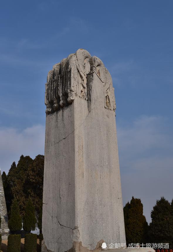 航拍乾陵:北山第二好的风水宝地,像极了一个躺在大地上的美人