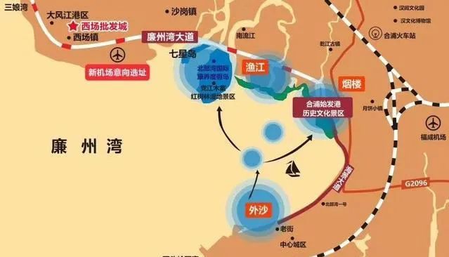 关乎北海市未来发展的三大命运工程:机场,高铁,港口建设