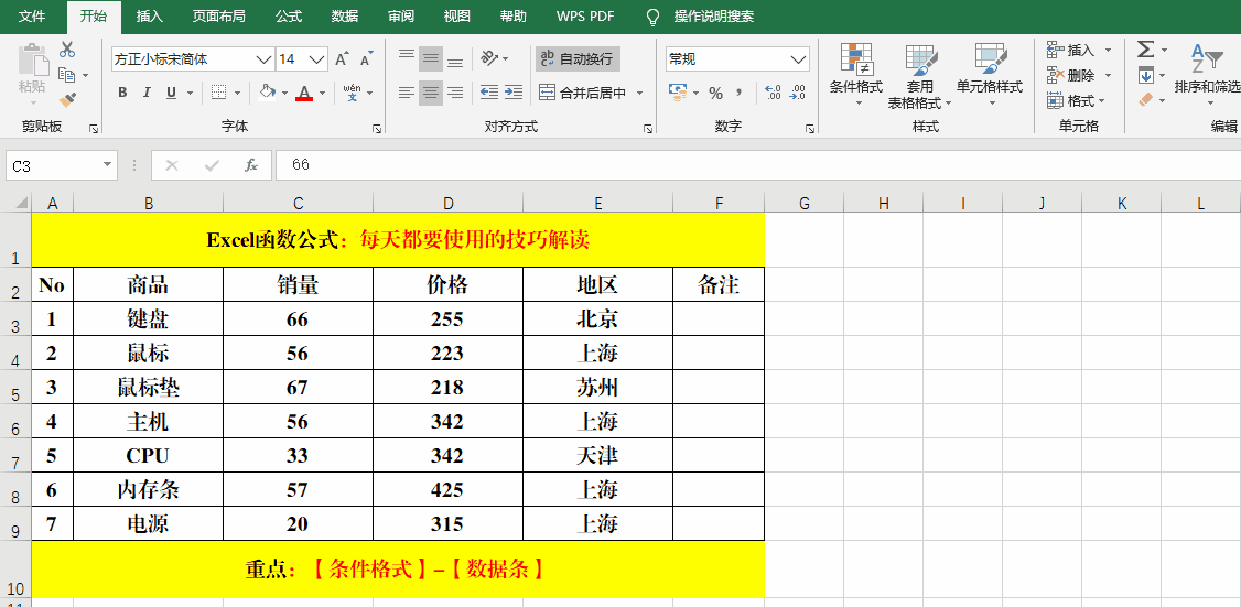 excel条件格式的8个应用技巧,尤其是第7个,堪称神技