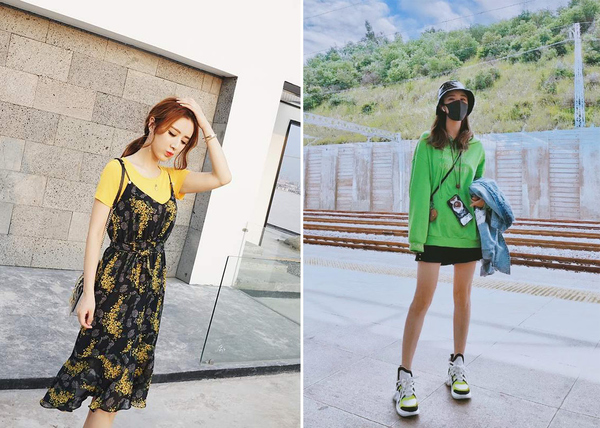 看这些私服就能感觉到,薇娅的真实身高的确有168了,作为带货女王