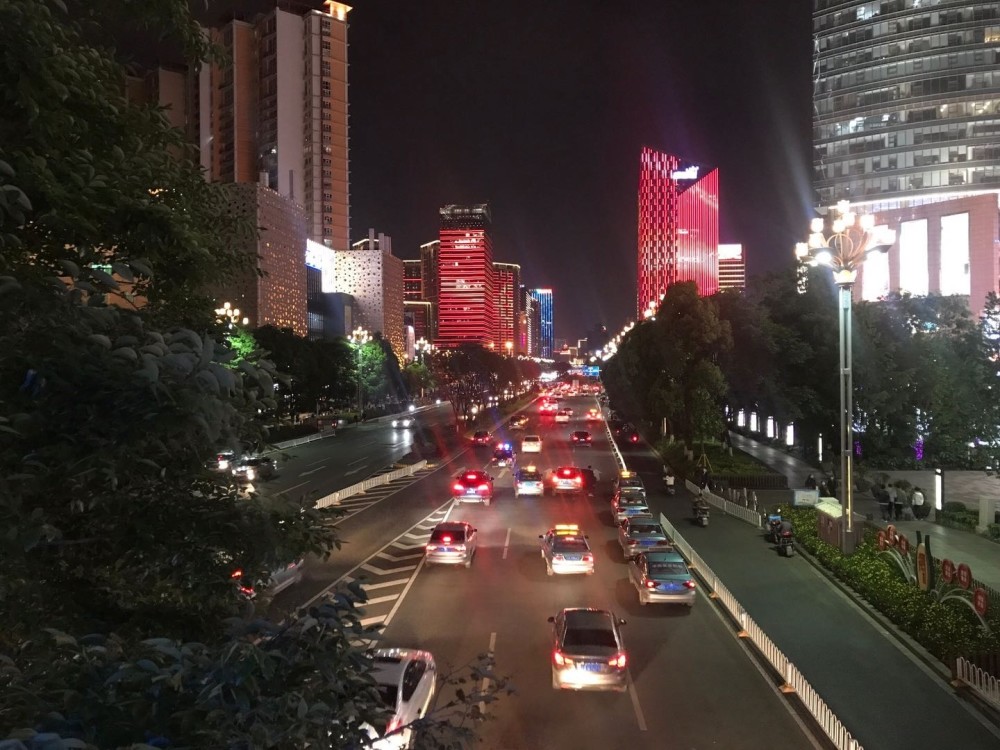 昆明北京路夜景