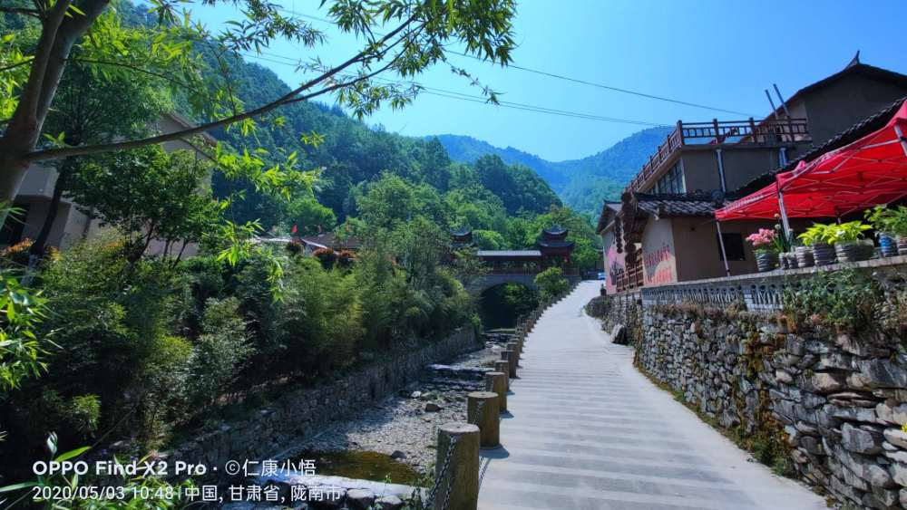 甘肃陇南,康县朱家沟,十分隐秘,古老而神秘,康养胜地