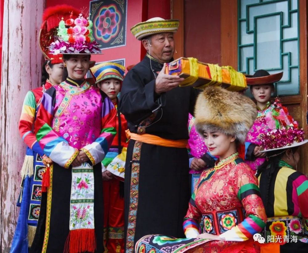 土族,青海,彩虹部落,纳什金,土族婚礼