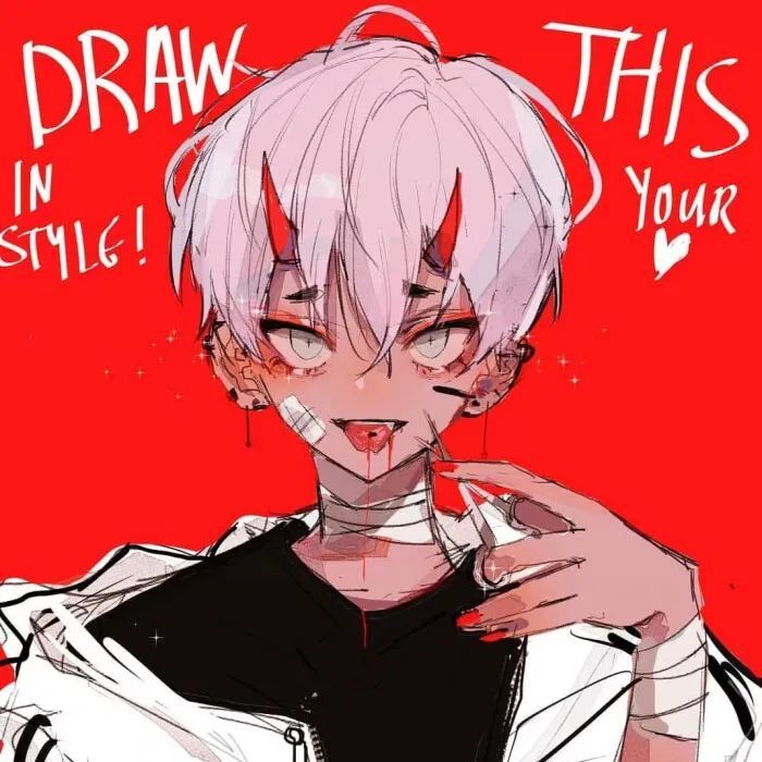 动漫酷帅男生头像,说别人短处的人多半是自己没有自信