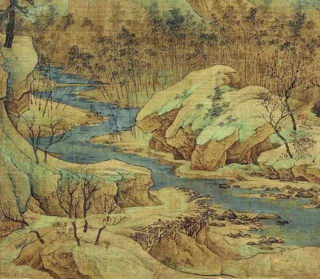 北宋的绘画是极其光辉灿烂的,前无古人,后无来者,北宋是青绿山水画
